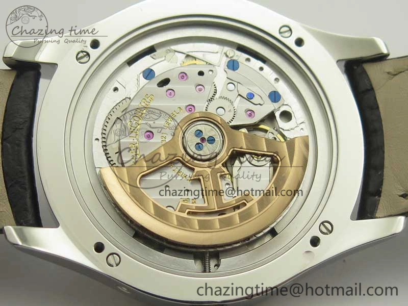 Thermal Master Calendar OMF 1:1 Best Edition Gray Textured Dial on Black Leather Strap A 7472