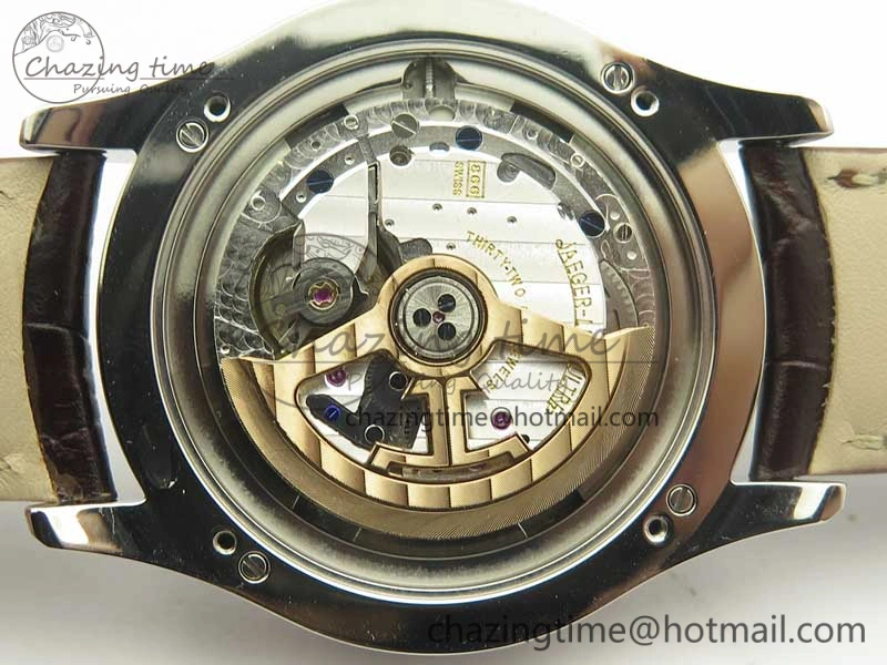 Snug Master Calendar OMF 1:1 Best Edition Gray Textured Dial on Brown Leather Strap A 7477