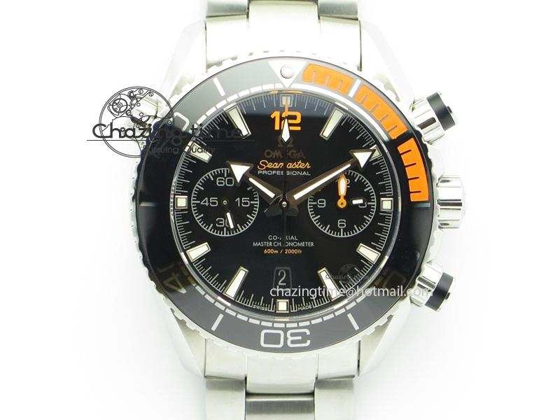 UrbanChic Master Chronometer 45mm SS JHF Black Dial On SS Bracelet A 8248