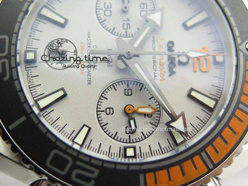 Breathable Master Chronometer 45mm SS JHF Grey Dial On Nylon Strap A 8249
