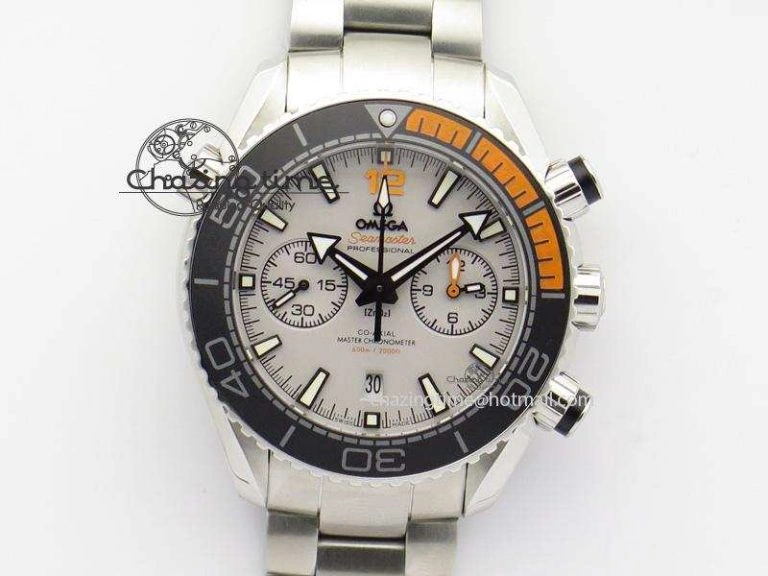 Sporty Master Chronometer 45mm SS JHF Grey Dial On SS Bracelet  A 8247