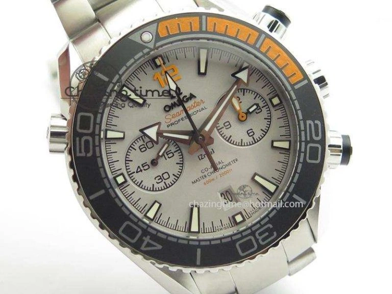 Sporty Master Chronometer 45mm SS JHF Grey Dial On SS Bracelet  A 8247