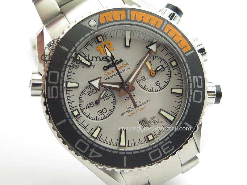 Sporty Master Chronometer 45mm SS JHF Grey Dial On SS Bracelet  A 8247