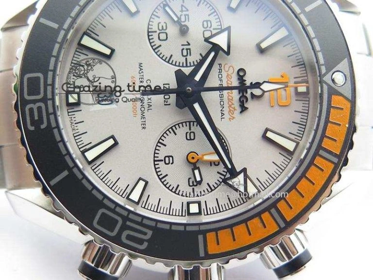 Sporty Master Chronometer 45mm SS JHF Grey Dial On SS Bracelet  A 8247