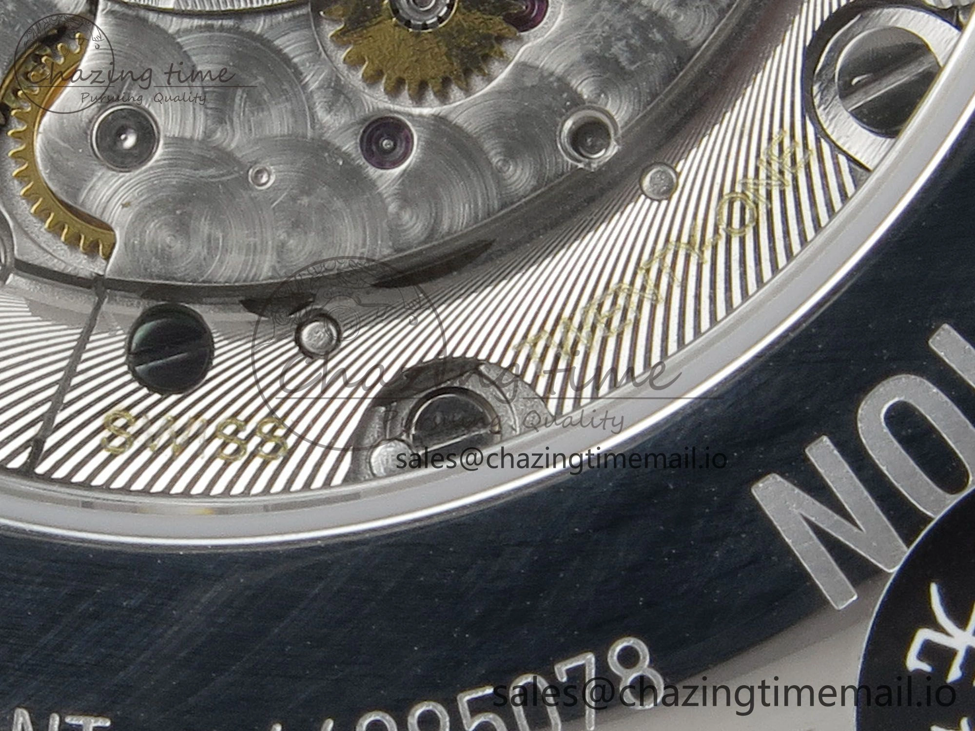 Thermal Master Collection 40mm SS AF 1:1 Best Edition Blue Roman Dial on Stainless steel bracelet A 7532