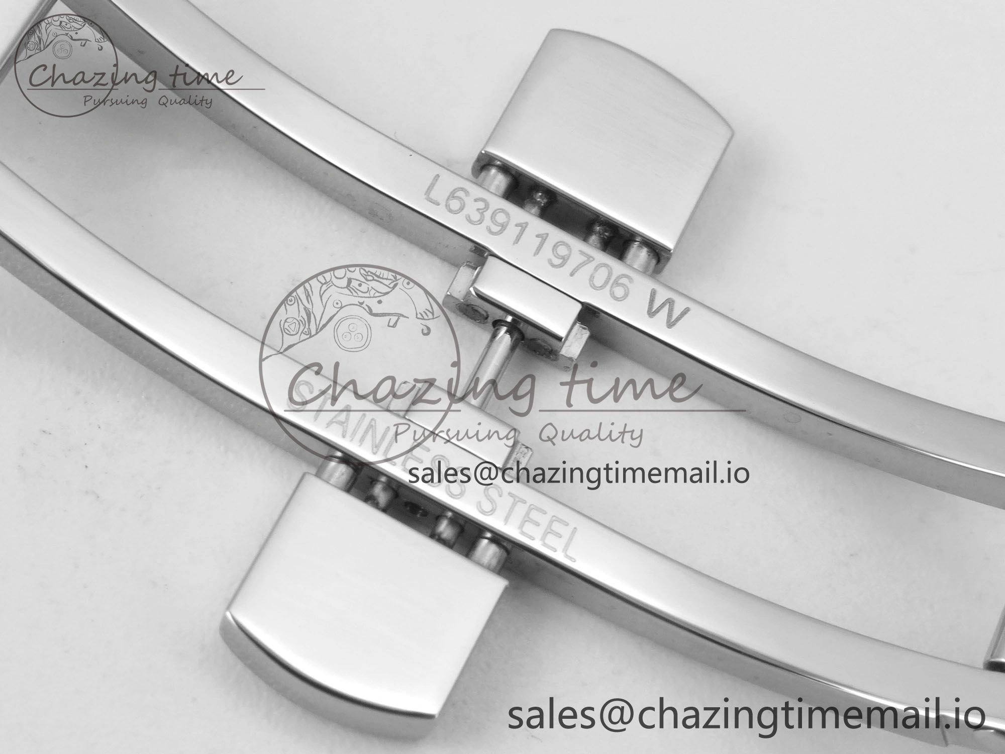 WaterResistant Master Collection 40mm SS AF 1:1 Best Edition Gray Roman Dial on Brown Leather Strap A 7541