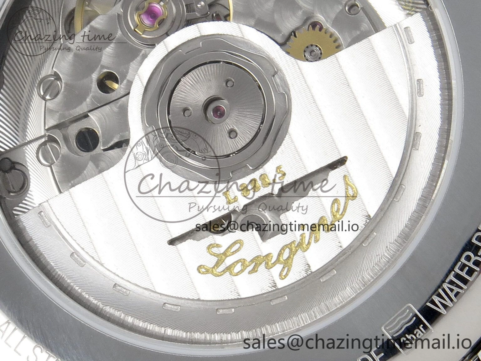 Master Collection 40mm SS AF 1:1 Best Edition Gray Roman Dial on Stainless steel bracelet A ZeroBulk 7538