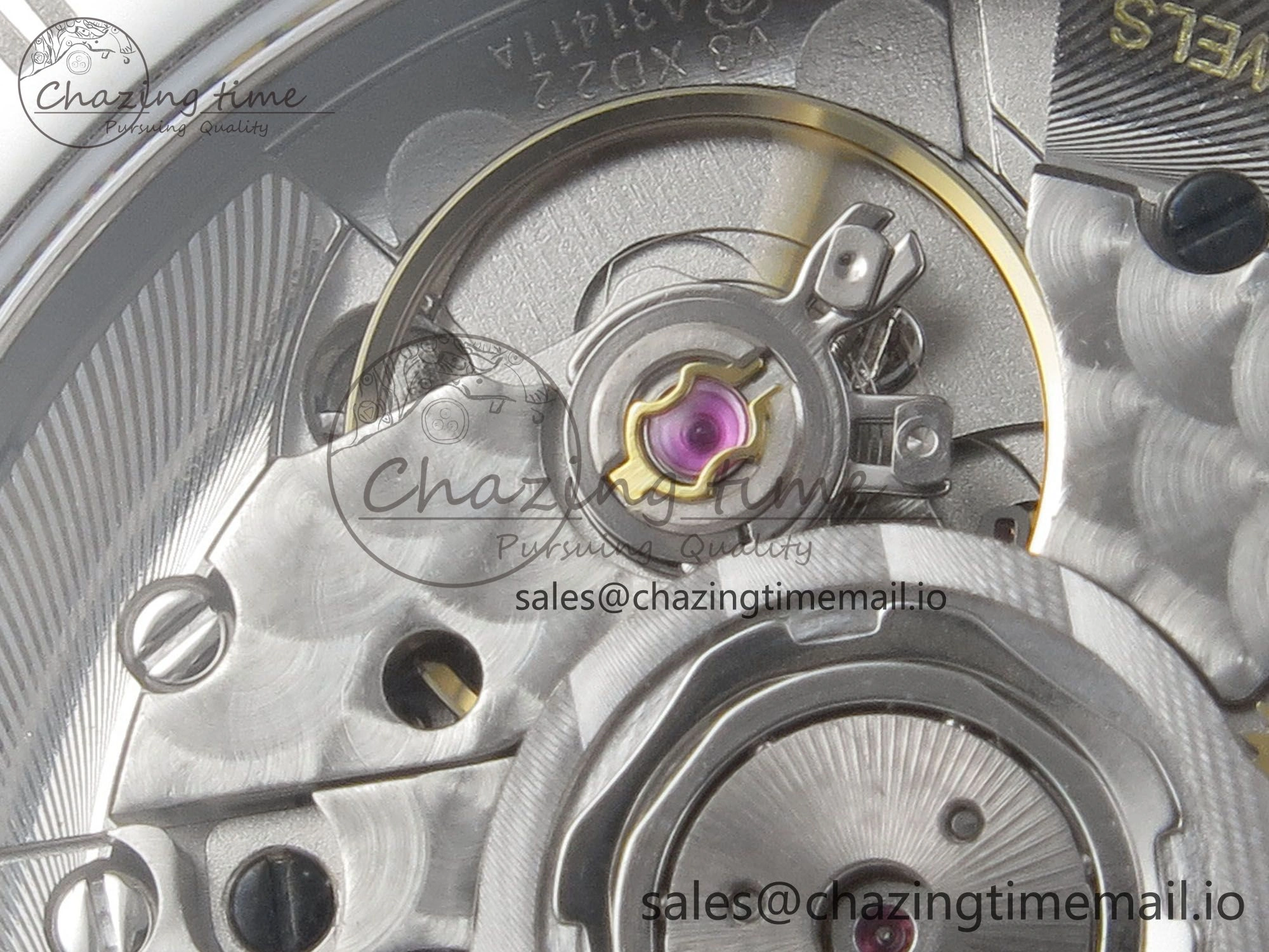 Master Collection 40mm SS AF 1:1 Best Edition Gray Roman Dial on Stainless steel bracelet A ZeroBulk 7538