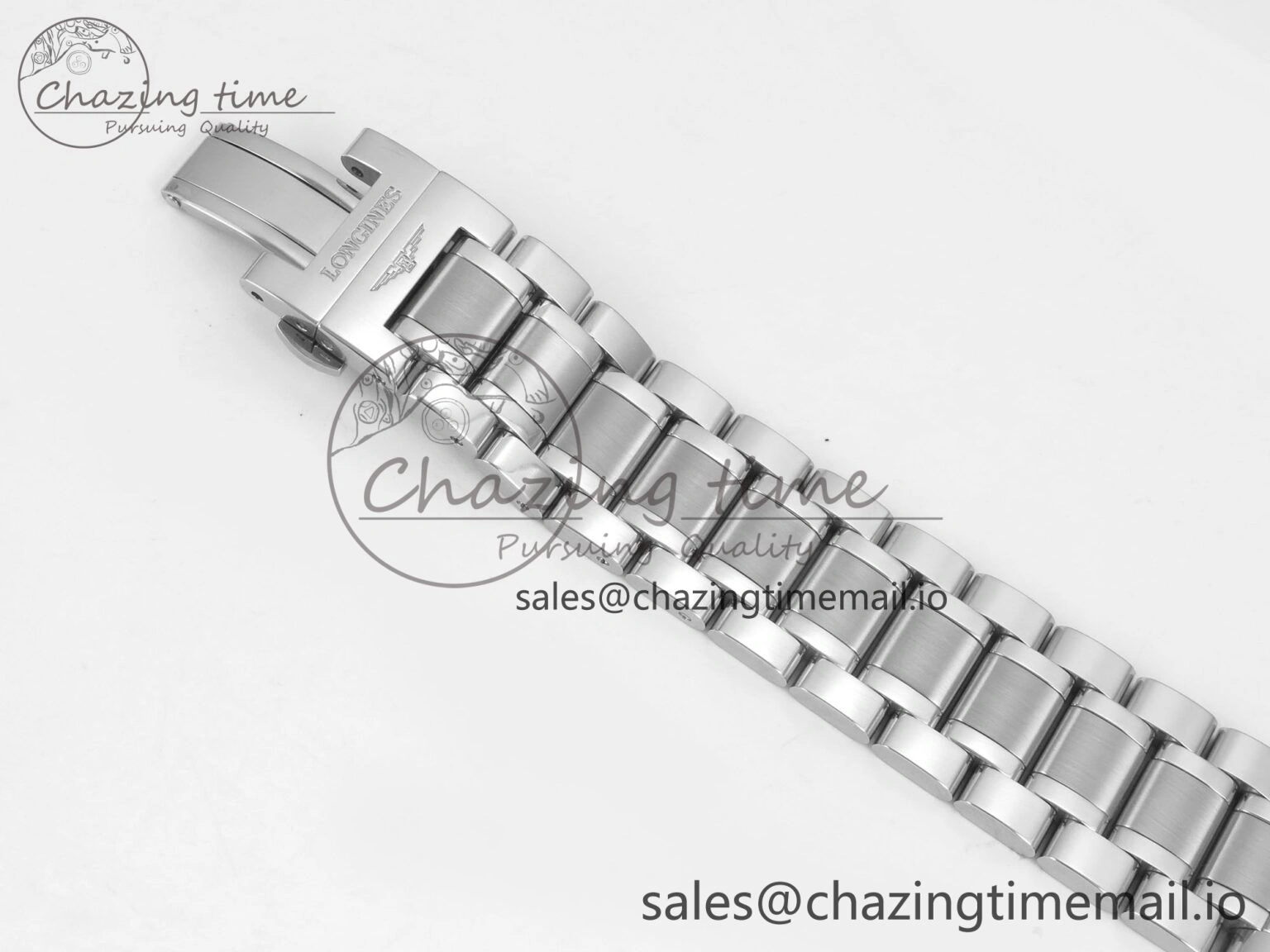 Master Collection 40mm SS AF 1:1 Best Edition Gray Roman Dial on Stainless steel bracelet A ZeroBulk 7538