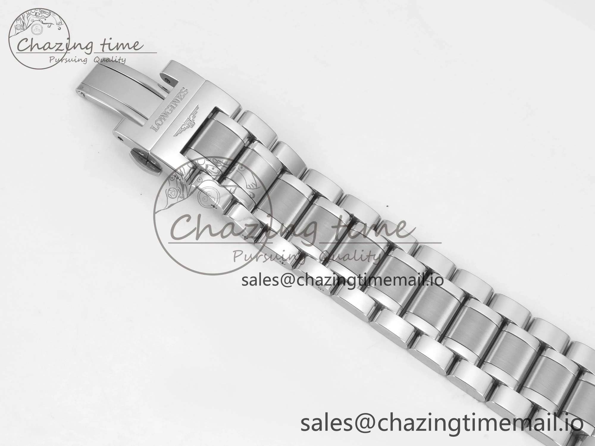 Master Collection 40mm SS AF 1:1 Best Edition Gray Roman Dial on Stainless steel bracelet A ZeroBulk 7538