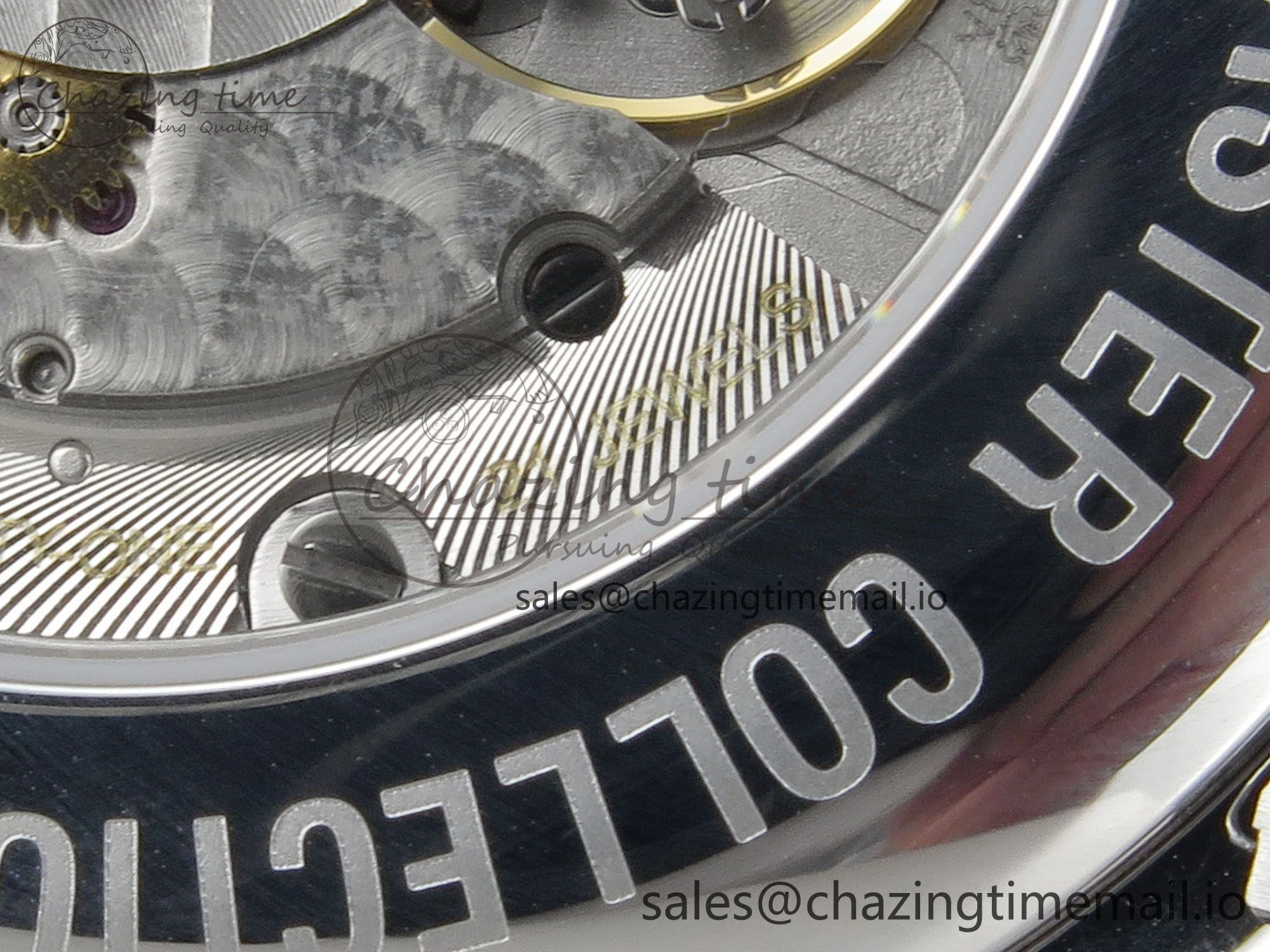Master Collection 40mm SS AF 1:1 Best Edition Green Roman Dial on Stainless steel bracelet A Casual 7531