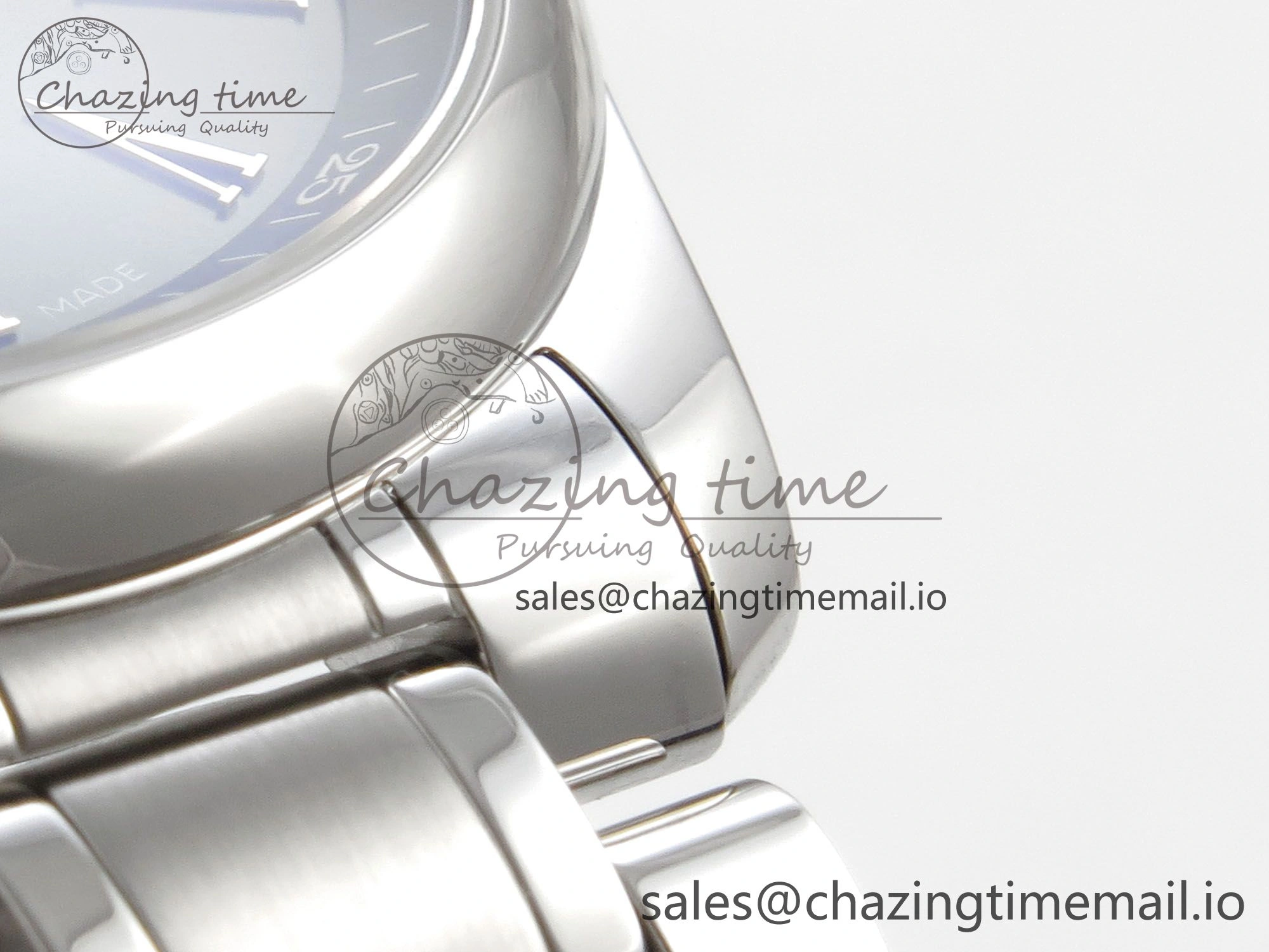 Master Collection 40mm SS AF 1:1 Best Edition Green Roman Dial on Stainless steel bracelet A Casual 7531