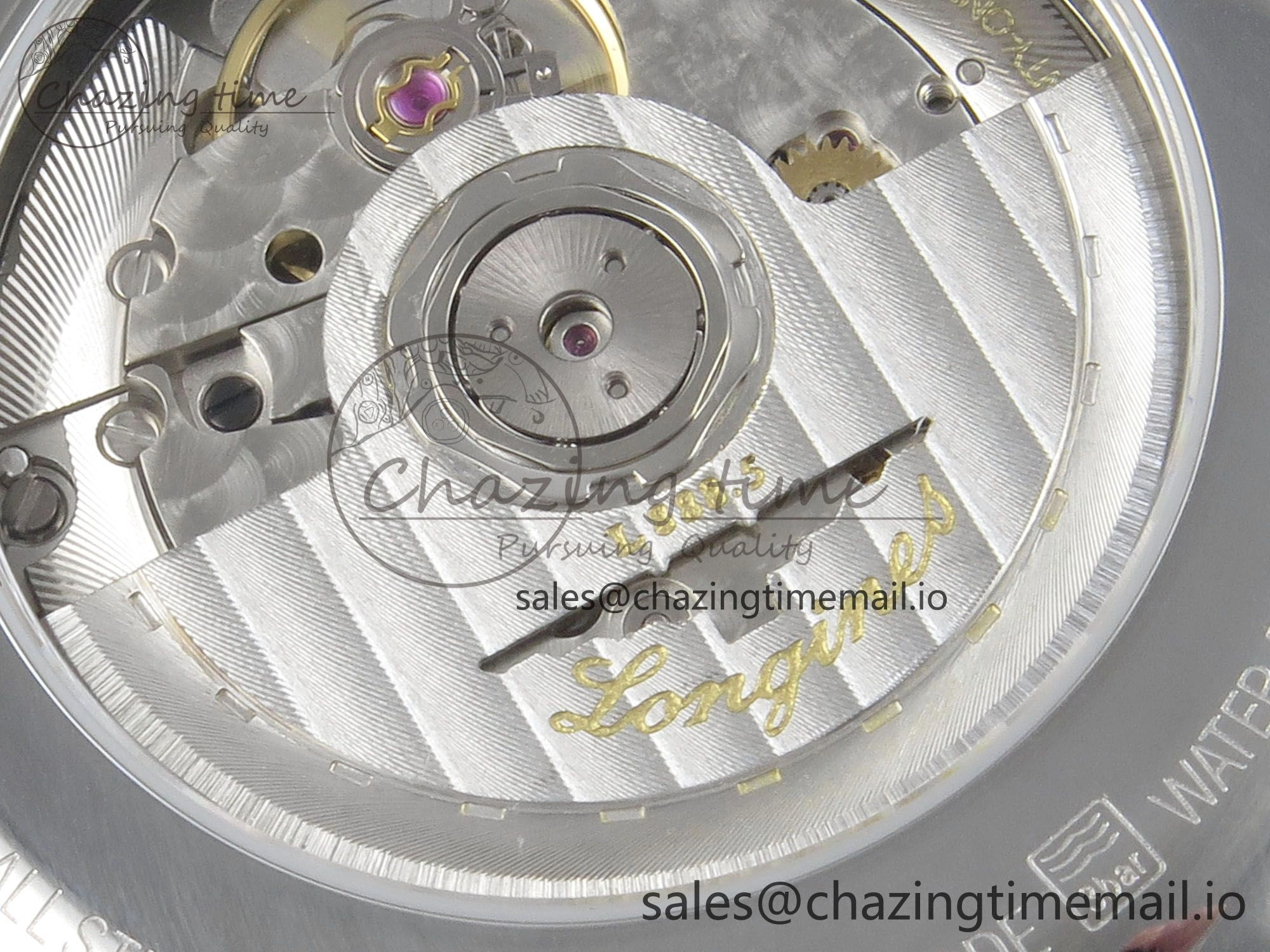 WeatherProof Master Collection 40mm SS AF 1:1 Best Edition Silver Dial on Stainless steel bracelet A 7530