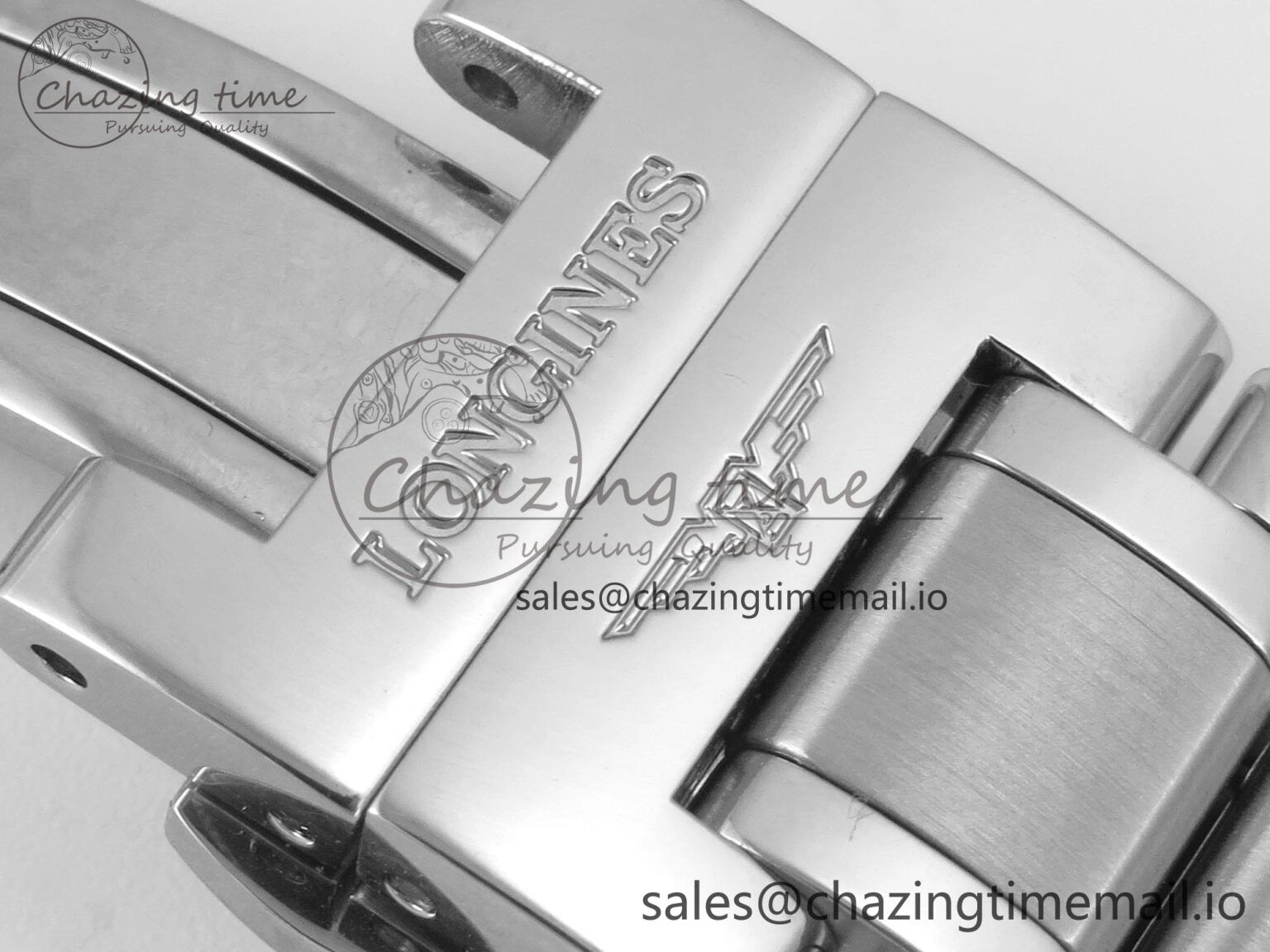 WeatherProof Master Collection 40mm SS AF 1:1 Best Edition Silver Dial on Stainless steel bracelet A 7530