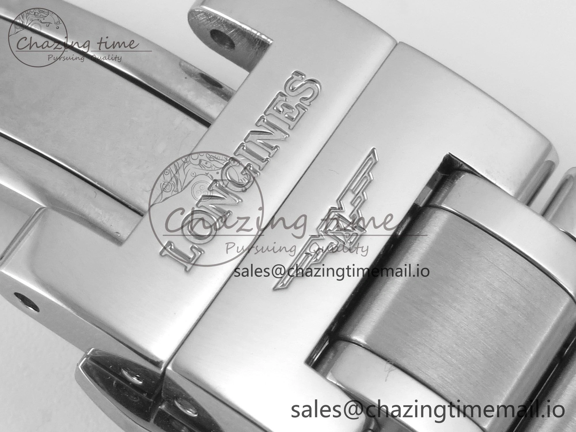 WeatherProof Master Collection 40mm SS AF 1:1 Best Edition Silver Dial on Stainless steel bracelet A 7530
