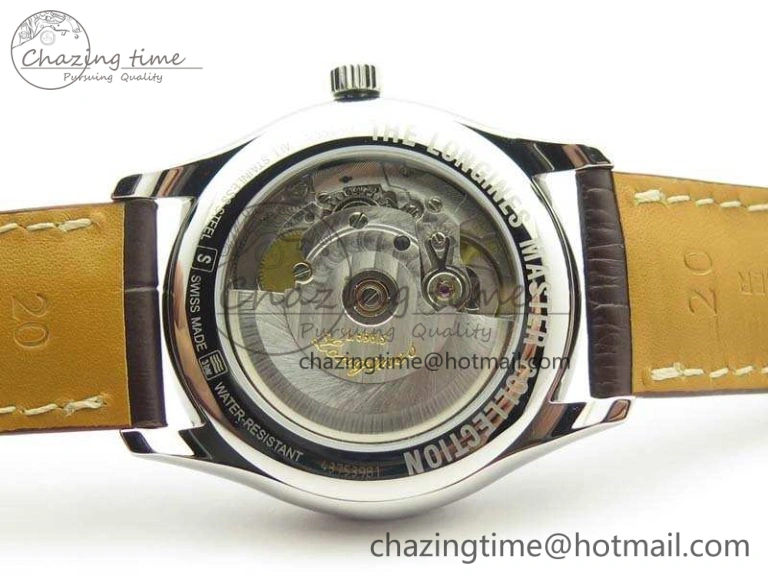 Cozy Master Collection SS LGF 1:1 Best Edition White Dial On Leather Strap 7592