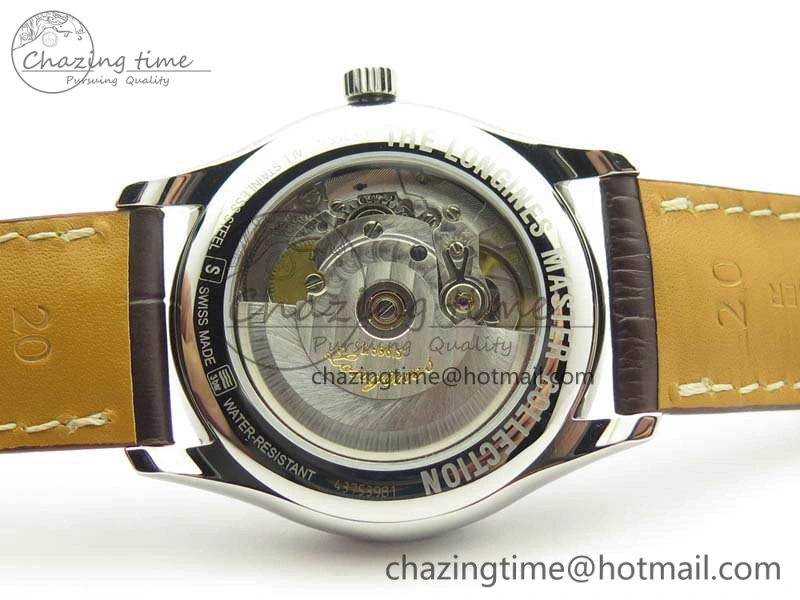 Cozy Master Collection SS LGF 1:1 Best Edition White Dial On Leather Strap 7592