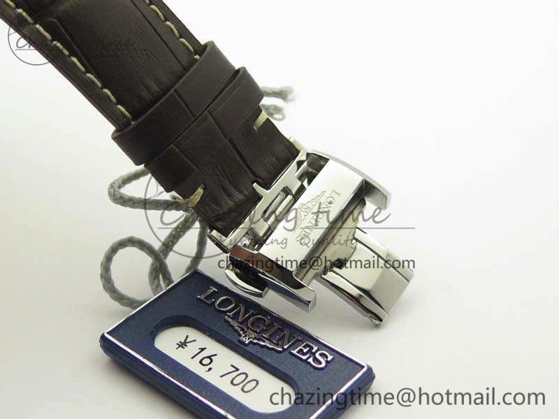Cozy Master Collection SS LGF 1:1 Best Edition White Dial On Leather Strap 7592