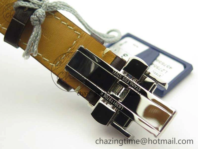 Cozy Master Collection SS LGF 1:1 Best Edition White Dial On Leather Strap 7592