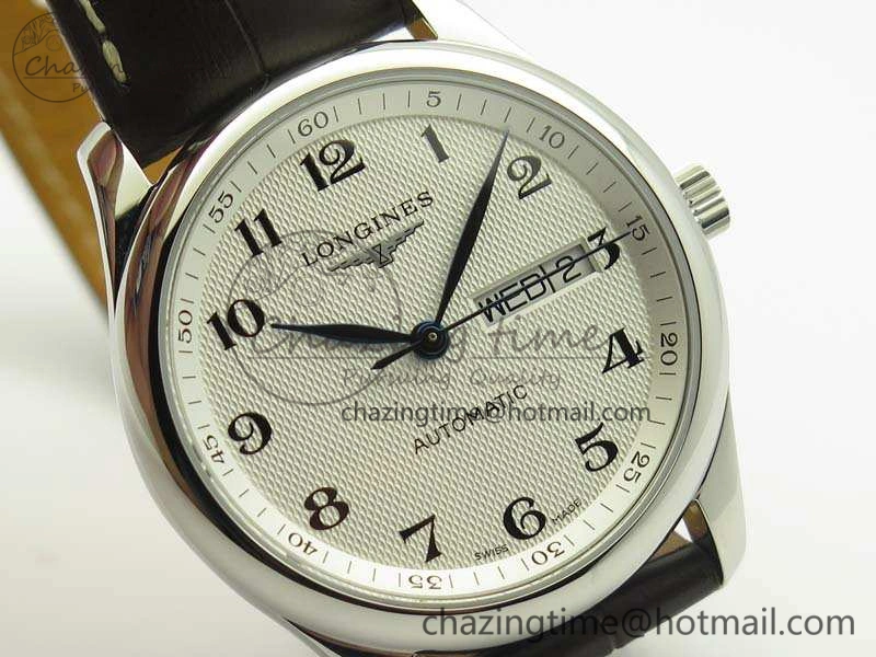 Cozy Master Collection SS LGF 1:1 Best Edition White Dial On Leather Strap 7592