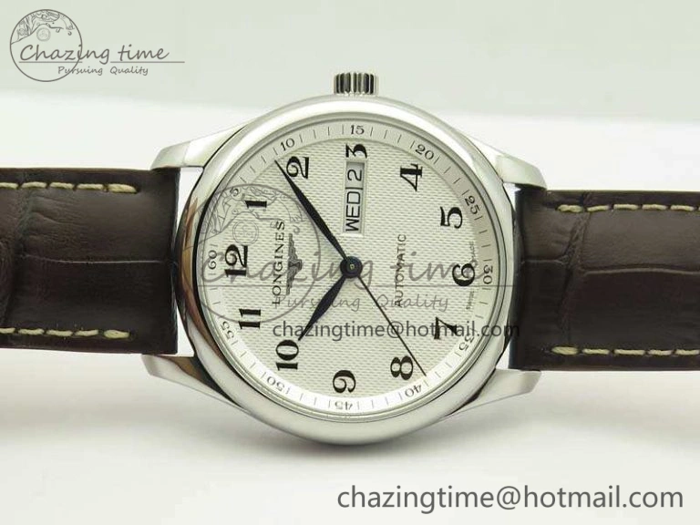 Cozy Master Collection SS LGF 1:1 Best Edition White Dial On Leather Strap 7592