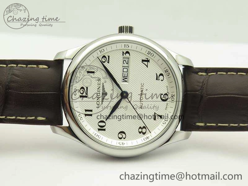Cozy Master Collection SS LGF 1:1 Best Edition White Dial On Leather Strap 7592