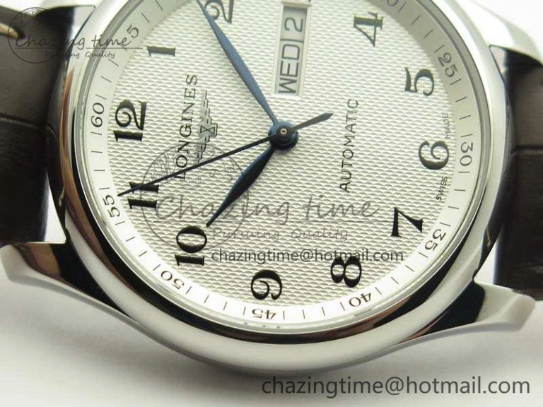Cozy Master Collection SS LGF 1:1 Best Edition White Dial On Leather Strap 7592