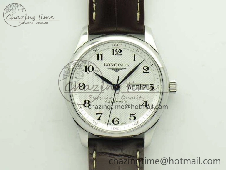 Cozy Master Collection SS LGF 1:1 Best Edition White Dial On Leather Strap 7592