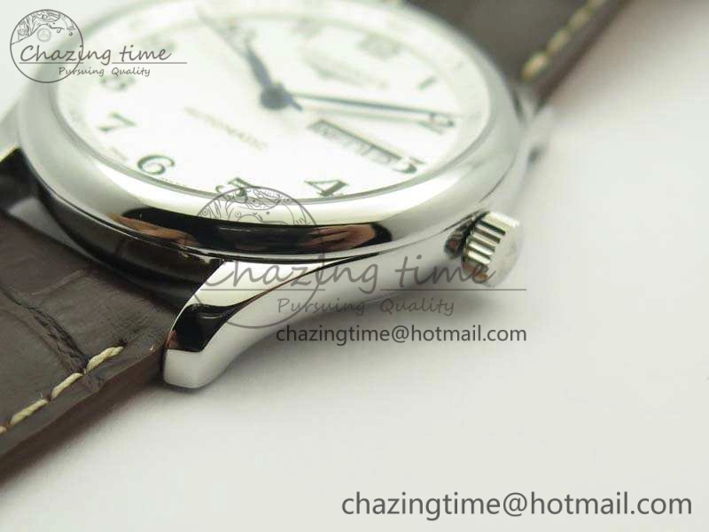 Cozy Master Collection SS LGF 1:1 Best Edition White Dial On Leather Strap 7592
