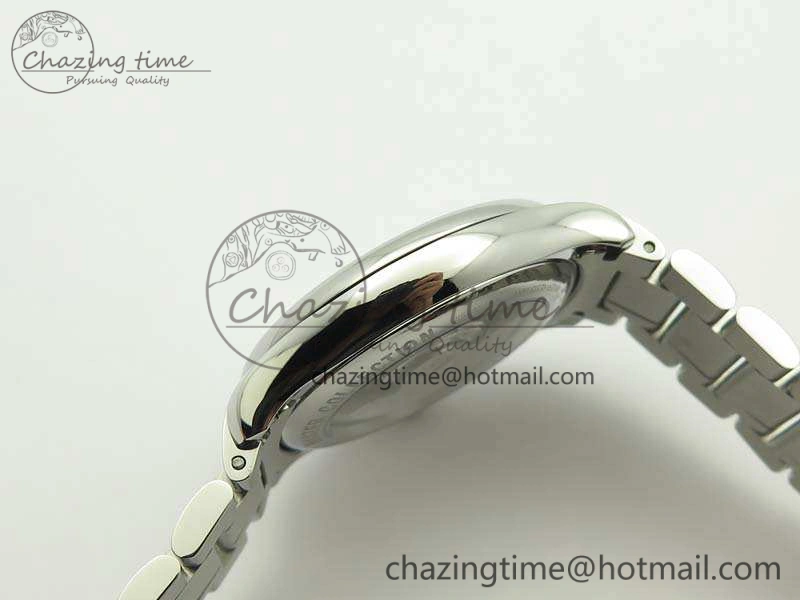 SmoothTexture Master Collection SS LGF 1:1 Best Edition White Dial On SS Bracelet 7601