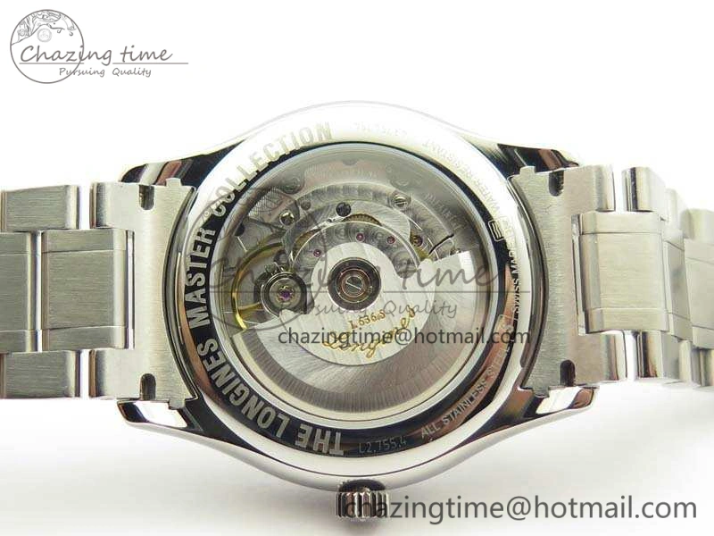 SmoothTexture Master Collection SS LGF 1:1 Best Edition White Dial On SS Bracelet 7601