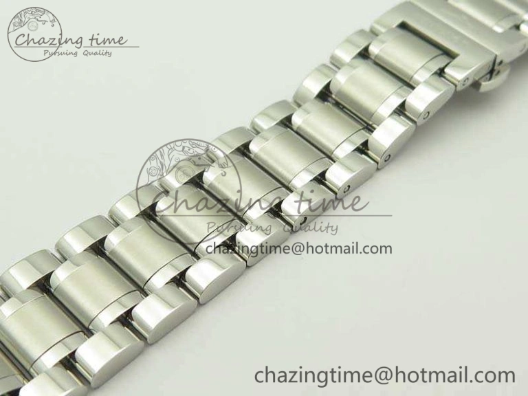 SmoothTexture Master Collection SS LGF 1:1 Best Edition White Dial On SS Bracelet 7601