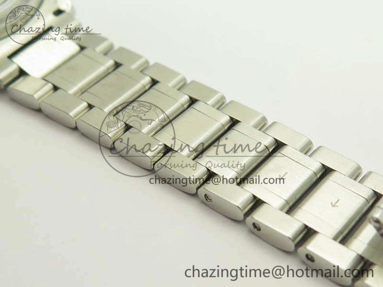 SmoothTexture Master Collection SS LGF 1:1 Best Edition White Dial On SS Bracelet 7601