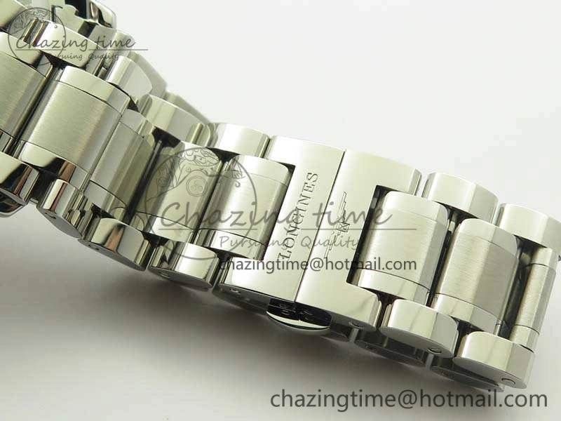 SmoothTexture Master Collection SS LGF 1:1 Best Edition White Dial On SS Bracelet 7601
