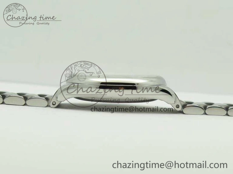 SmoothTexture Master Collection SS LGF 1:1 Best Edition White Dial On SS Bracelet 7601