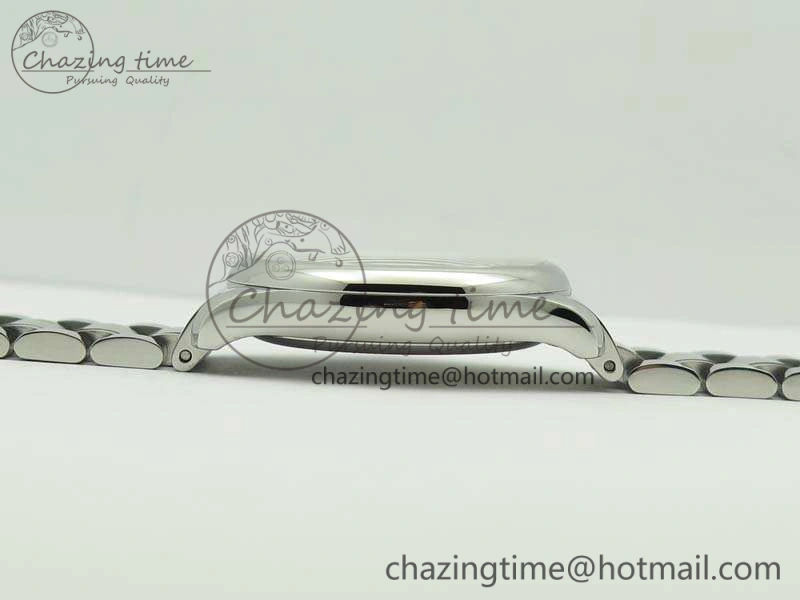 SmoothTexture Master Collection SS LGF 1:1 Best Edition White Dial On SS Bracelet 7601