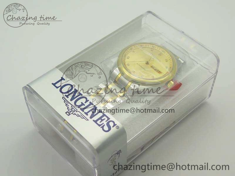 Master Collection SS YG LGF 1:1 Best Edition Gold Dial On SS YG Bracelet A Comfortable 7591