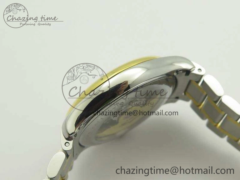 Master Collection SS YG LGF 1:1 Best Edition Gold Dial On SS YG Bracelet A Comfortable 7591