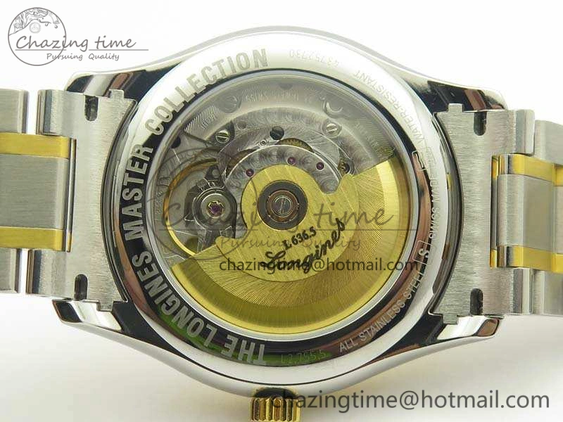 Master Collection SS YG LGF 1:1 Best Edition Gold Dial On SS YG Bracelet A Comfortable 7591