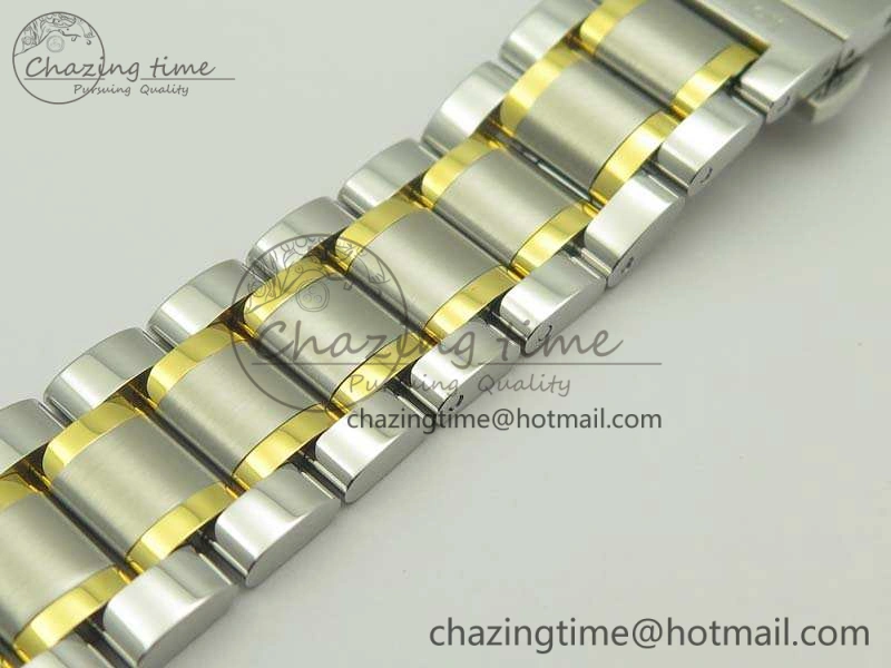 Master Collection SS YG LGF 1:1 Best Edition Gold Dial On SS YG Bracelet A Comfortable 7591