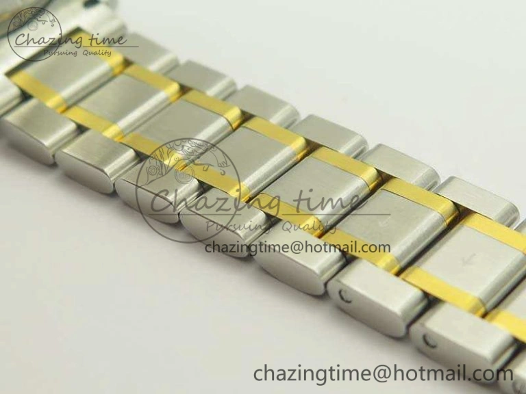 Master Collection SS YG LGF 1:1 Best Edition Gold Dial On SS YG Bracelet A Comfortable 7591