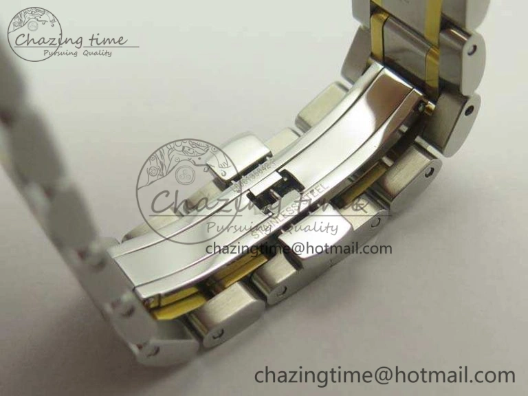 Master Collection SS YG LGF 1:1 Best Edition Gold Dial On SS YG Bracelet A Comfortable 7591