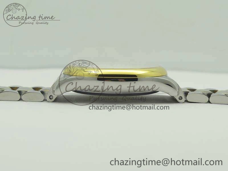 Master Collection SS YG LGF 1:1 Best Edition Gold Dial On SS YG Bracelet A Comfortable 7591