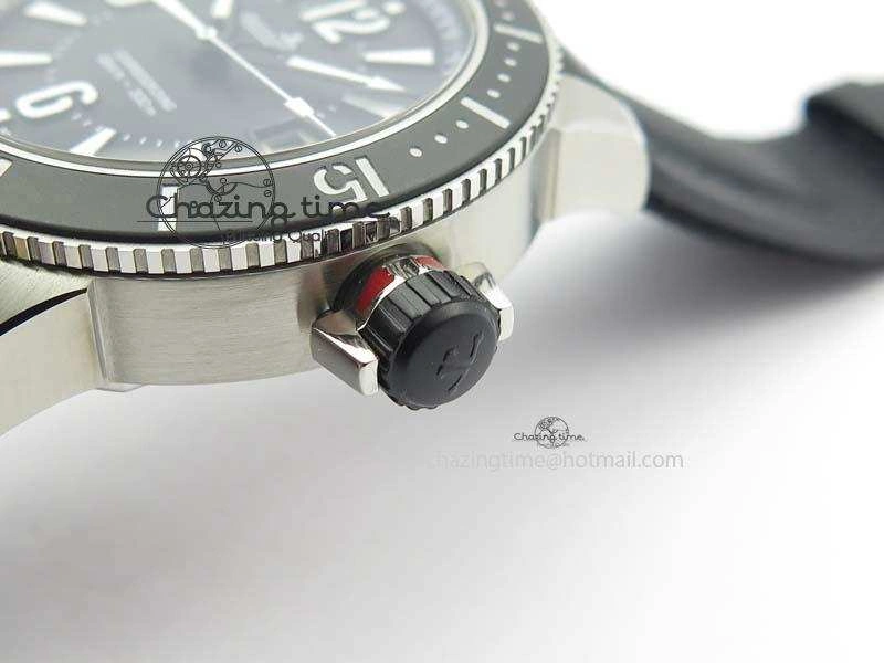 Unique Master Compressor Diving Automatic Navy SEALS 1:1 Noob Best Edition On Black Leather Strap A 7504