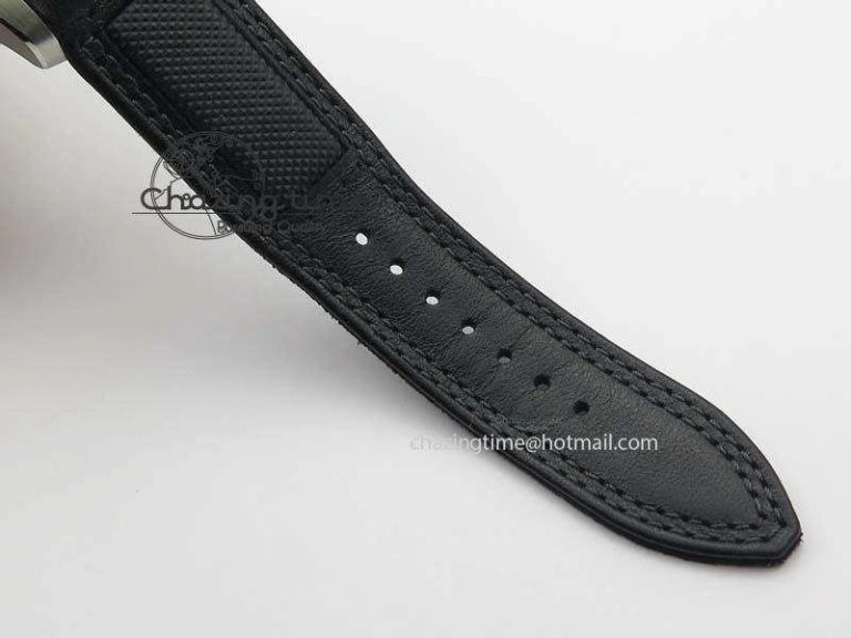 Unique Master Compressor Diving Automatic Navy SEALS 1:1 Noob Best Edition On Black Leather Strap A 7504
