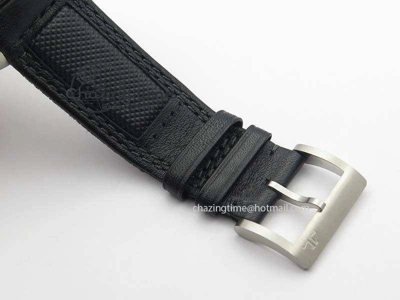 Unique Master Compressor Diving Automatic Navy SEALS 1:1 Noob Best Edition On Black Leather Strap A 7504
