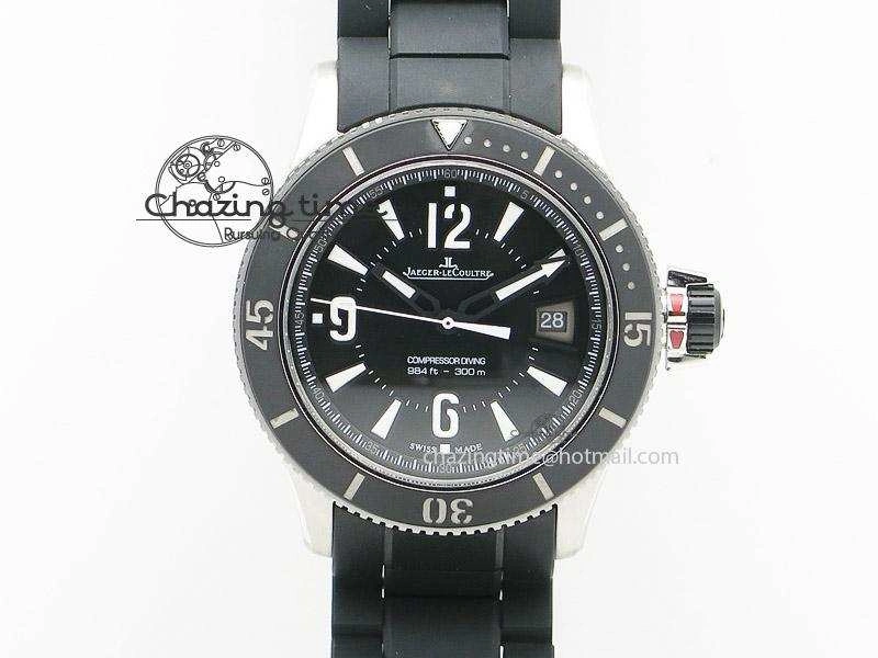 Supportive Master Compressor Diving Automatic Navy Seals on Rubber Bracelet 7520