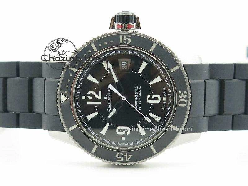 Supportive Master Compressor Diving Automatic Navy Seals on Rubber Bracelet 7520
