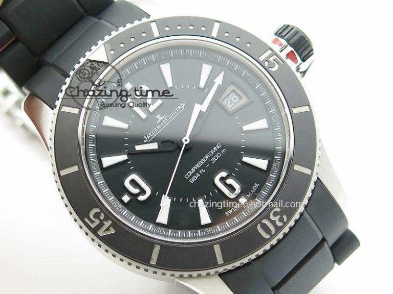Supportive Master Compressor Diving Automatic Navy Seals on Rubber Bracelet 7520