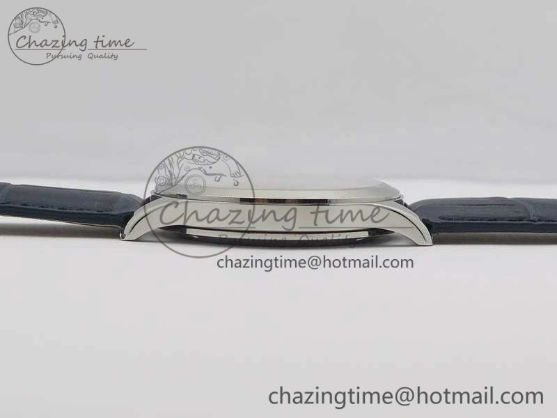 Master Control Date 1548530 SS ZF 1:1 Best Edition White Dial On Blue Leather Strap A899  Snug 7493